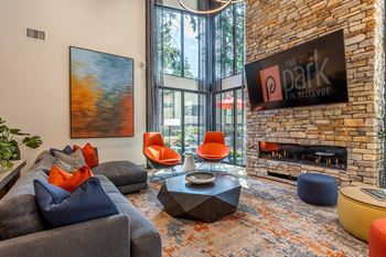 Resident lounge with fireplace and free wi-fi
